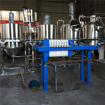 食用油精炼设备 花生大豆精炼组 植物油压榨精炼一级油加工精炼机
